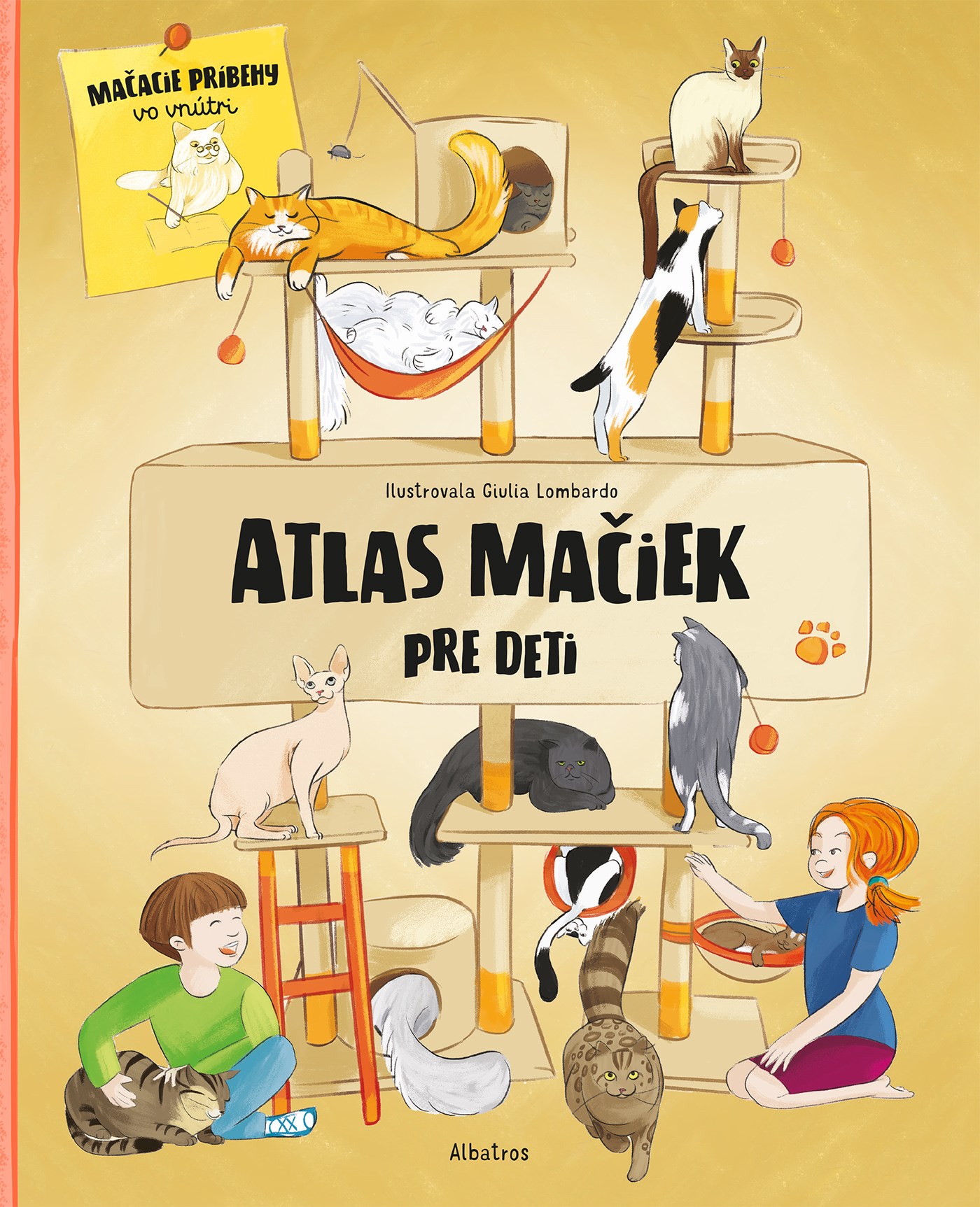 Atlas mačiek pre deti - PREDOBJEDNÁVKA