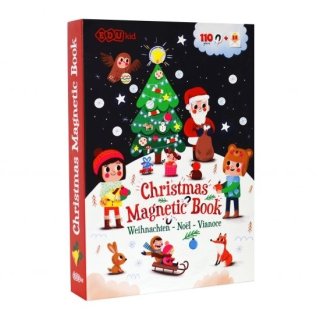 Magnetická kniha Vianoce - Christmas Magnetic Book